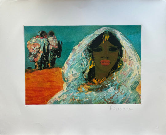 Ritratto di donna araba  | Salvatore Fiume - Arte Focus™