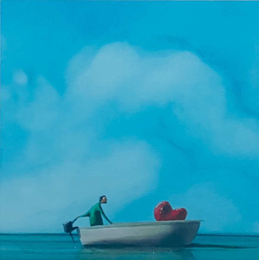 Opera in cornice: Sto arrivando | Diego Santini