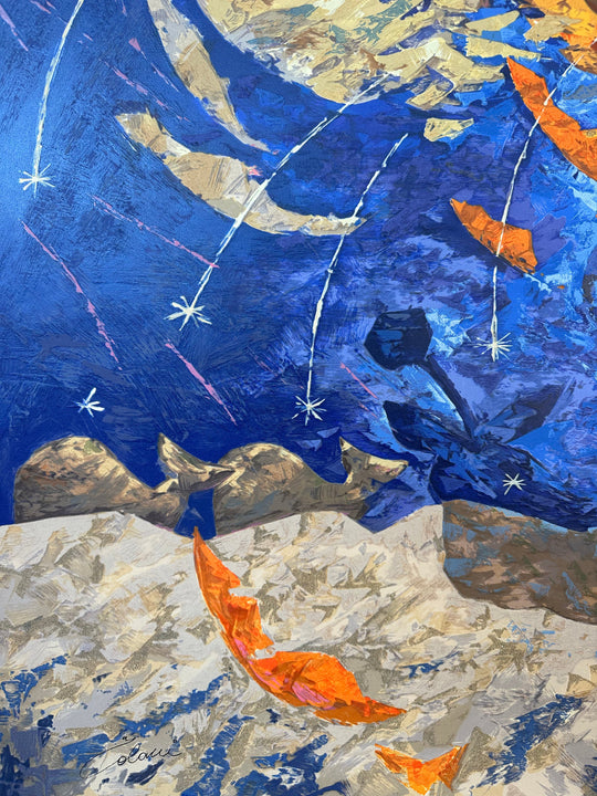 Opera incorniciata: Notte di San Lorenzo | Giampaolo Talani - Arte Focus™