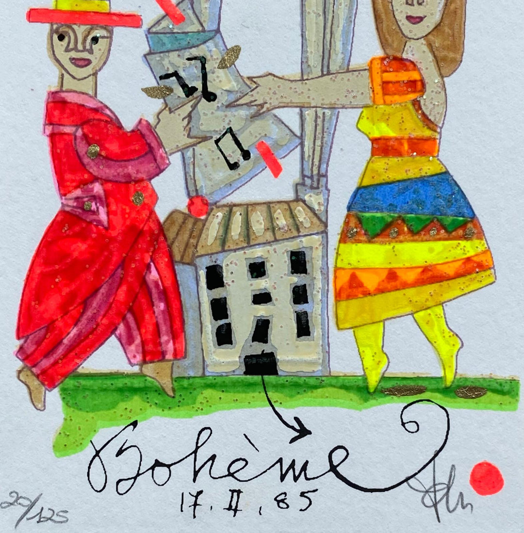 Boheme (Fondo bianco) | Francesco Musante
