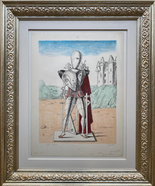 Il Trovatore manto rosso | Giorgio De Chirico