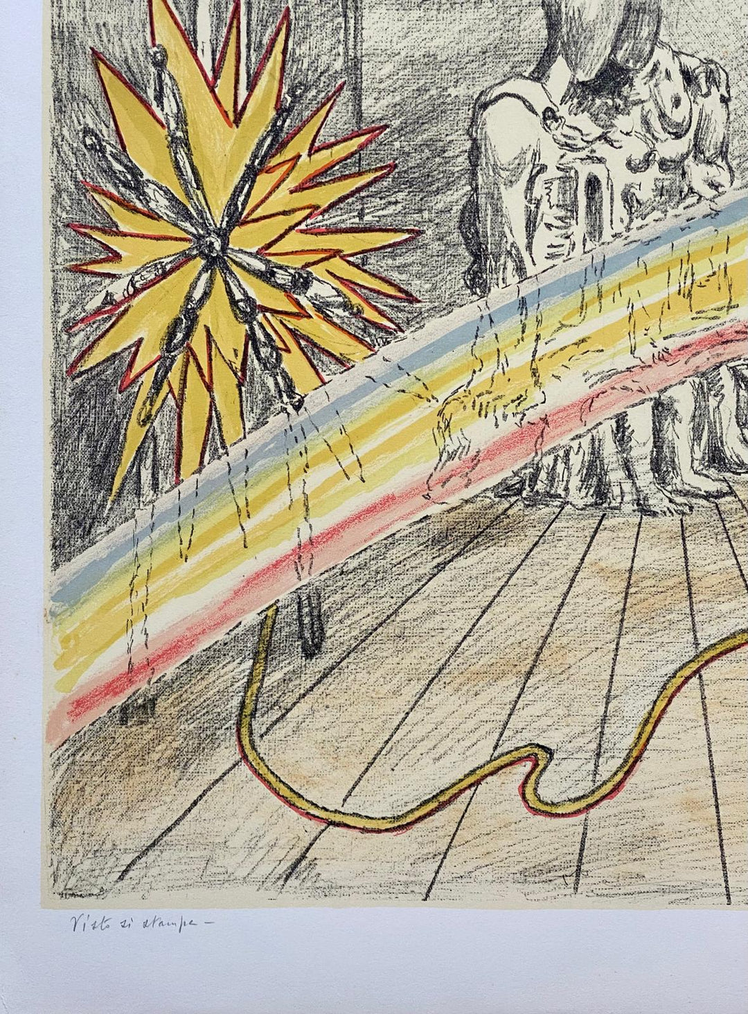 L'arcobaleno | Giorgio De Chirico