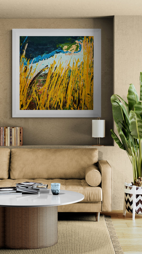 Campi da terra | Mario Schifano - Arte Focus™