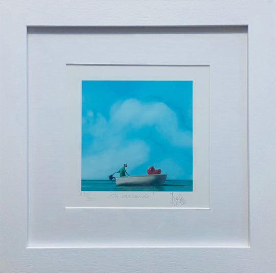 Opera in cornice: Sto arrivando | Diego Santini