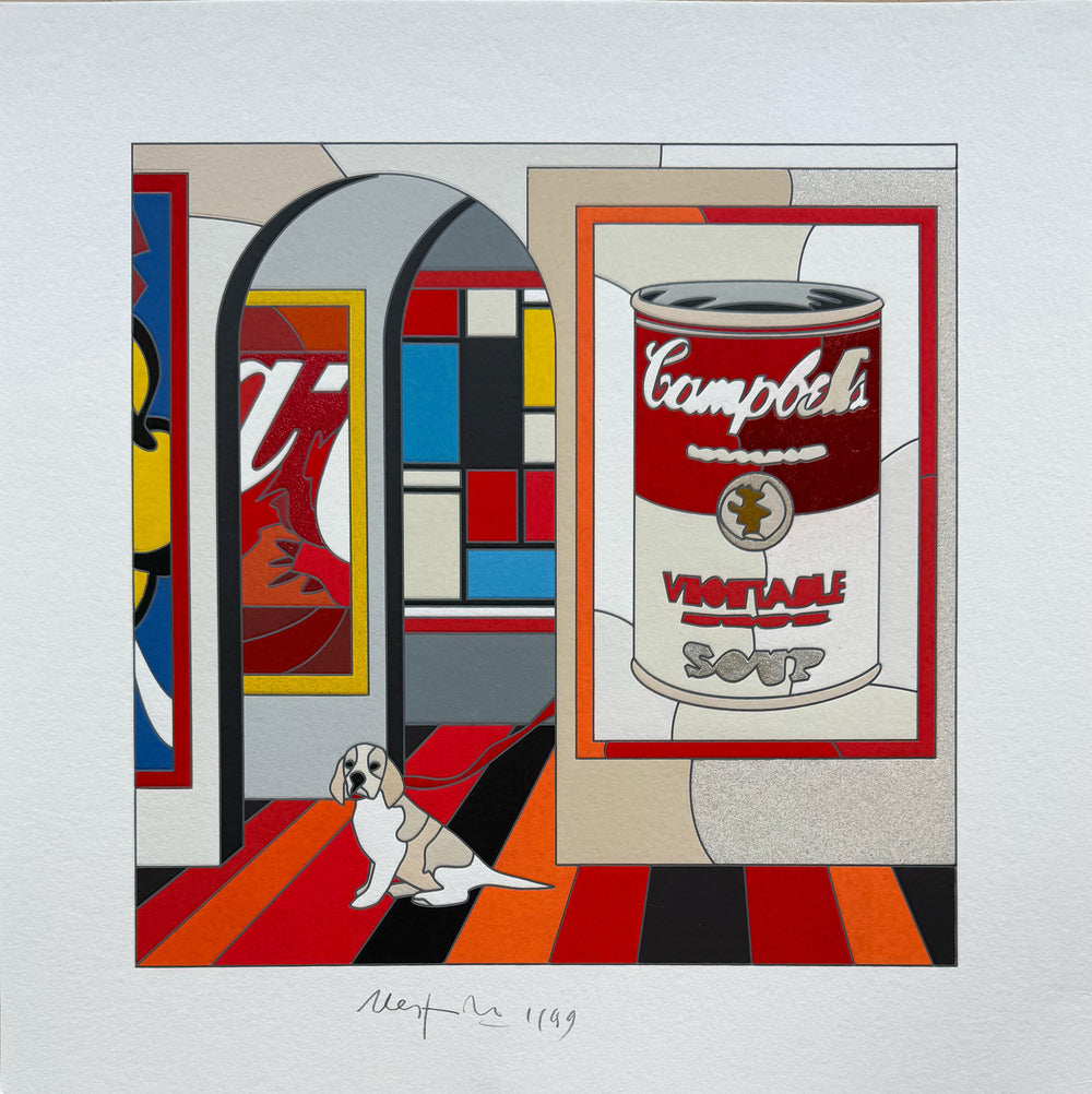 Soup-er vision | Ugo Nespolo