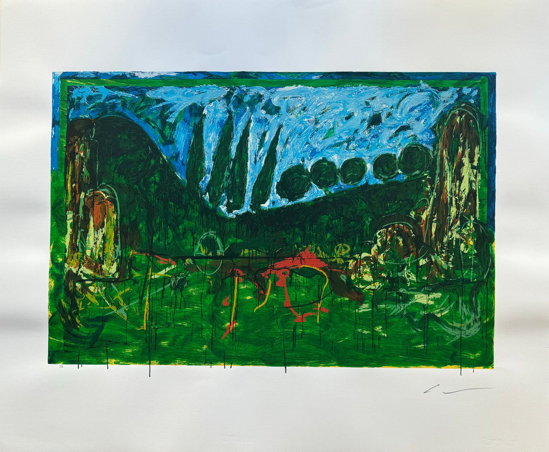 Paesaggio italiano II | Mario Schifano