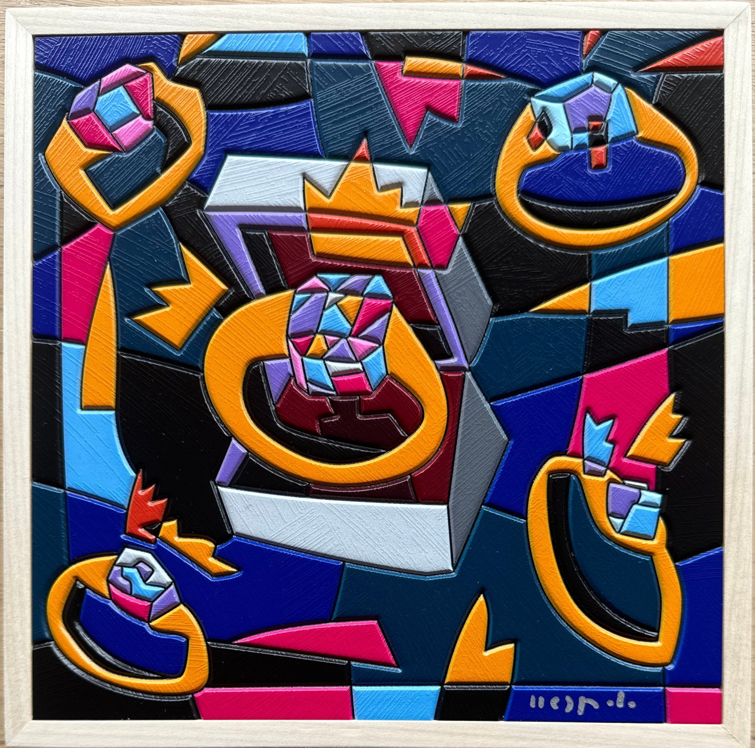 Solitario | Ugo Nespolo - Arte Focus™