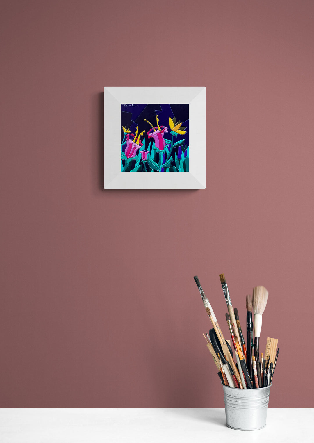 Night Garden  | Ugo Nespolo - Arte Focus™