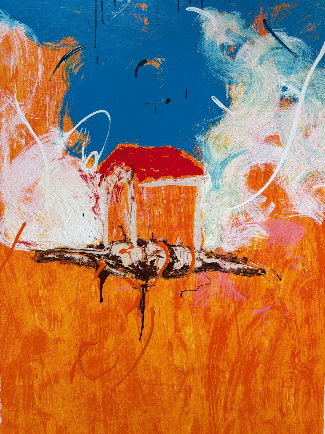 Casa di guardia  | Mario Schifano - Arte Focus™