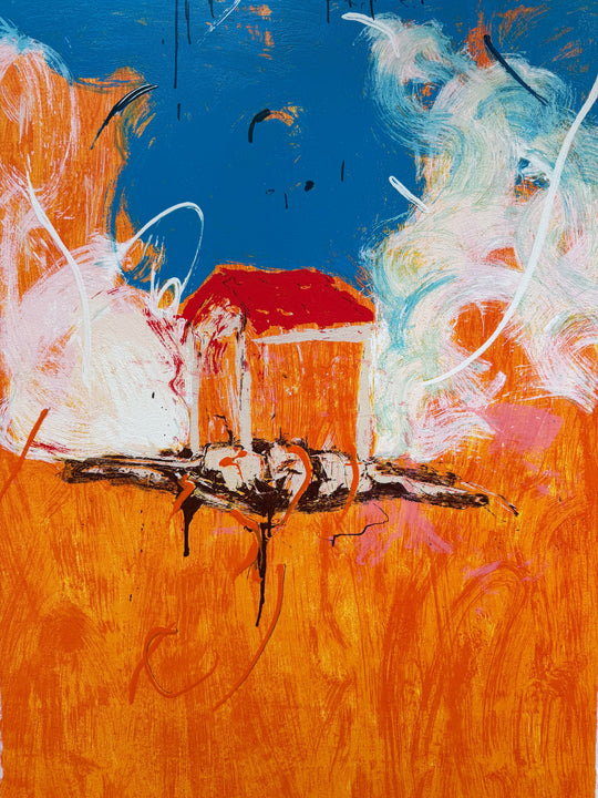 Casa di guardia  | Mario Schifano - Arte Focus™