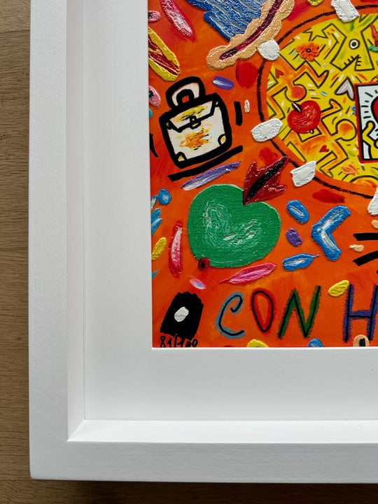 Opera incorniciata: Viaggio con Haring | Bruno Donzelli - Arte Focus™