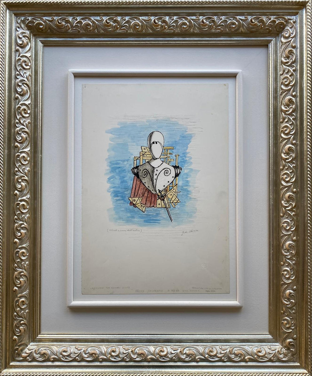 Trovatore con lo spadino | Giorgio De Chirico