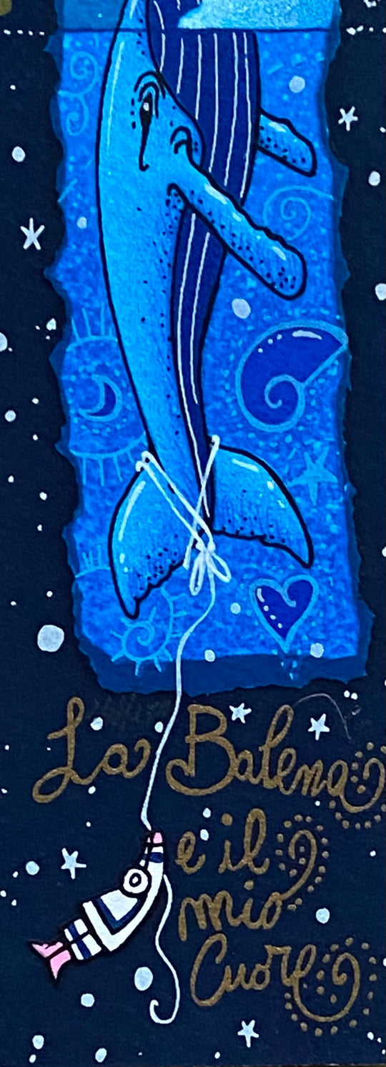 La balena e il mio cuore  | Andrea Agostini - Arte Focus™