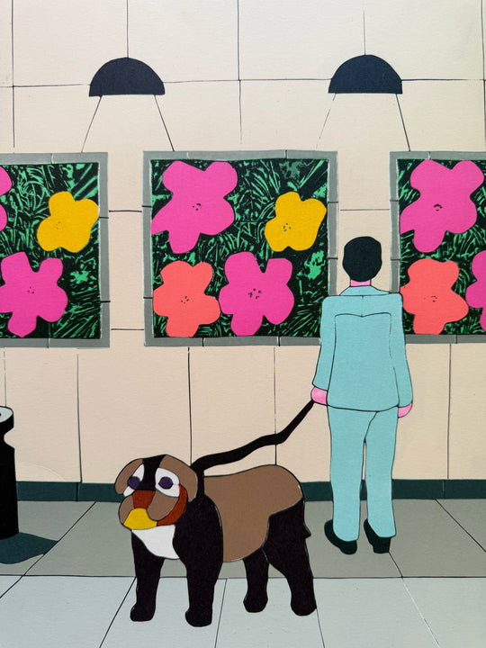 Fellini’s Window | Ugo Nespolo - Arte Focus™