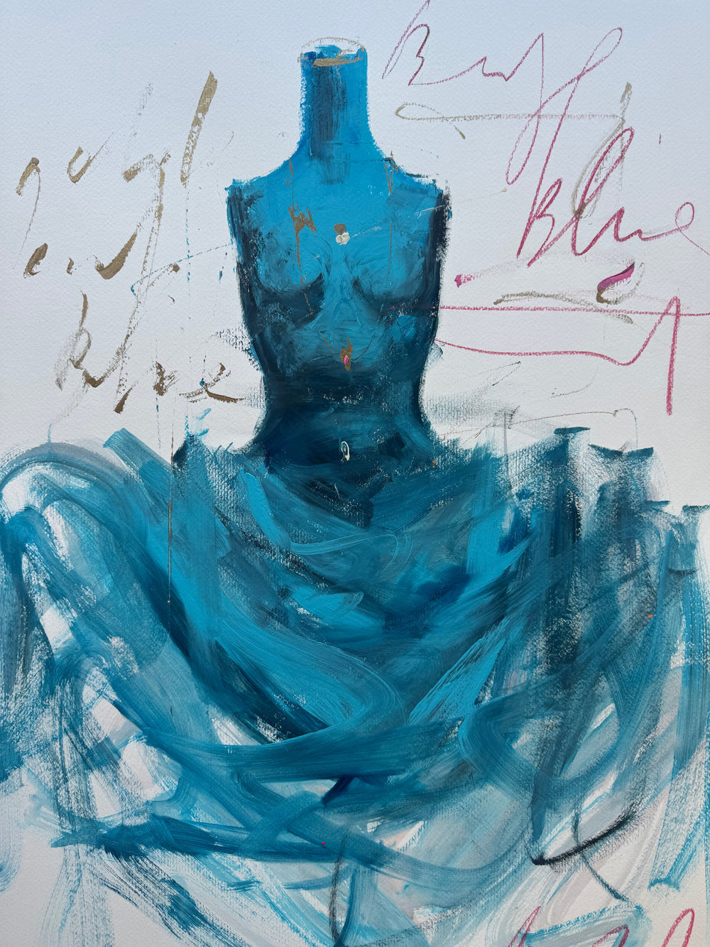 Big blue (opera unica) | Luca Bellandi