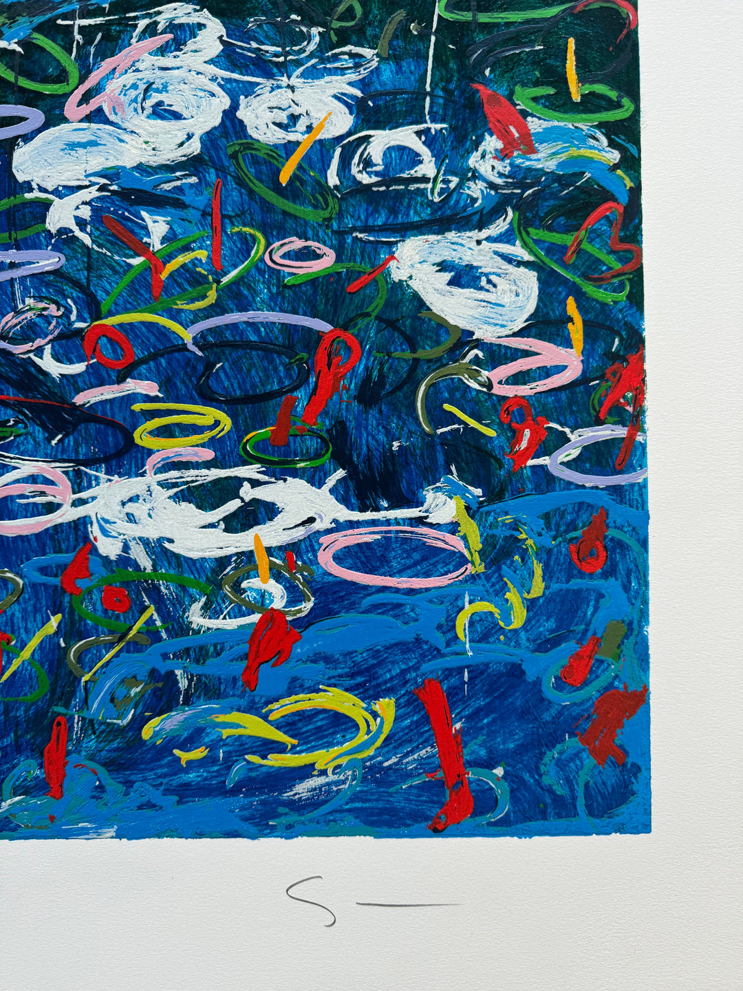 Gigli d'acqua  | Mario Schifano - Arte Focus™