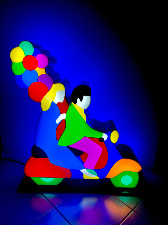 Chasing Balloons | Marco Lodola - Arte Focus™