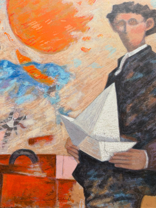 Partenze e viaggiatori | Giampaolo Talani - Arte Focus™