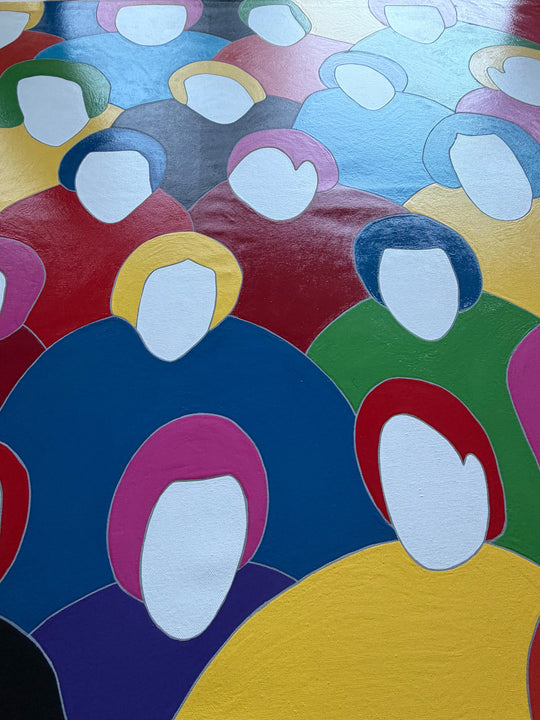 Human Pattern | Marco Lodola - Arte Focus™