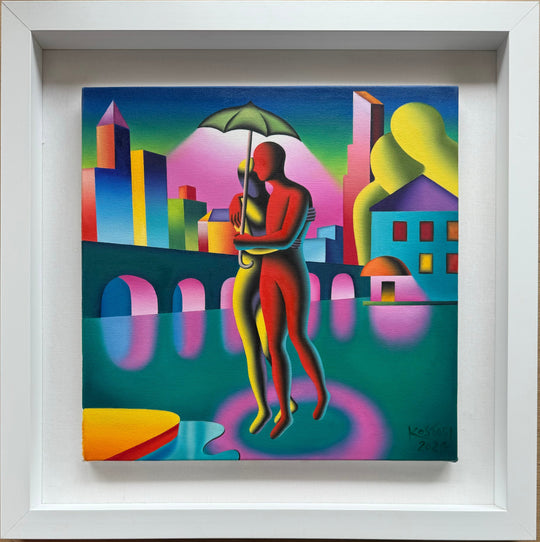 The glow of linity  | Mark Kostabi