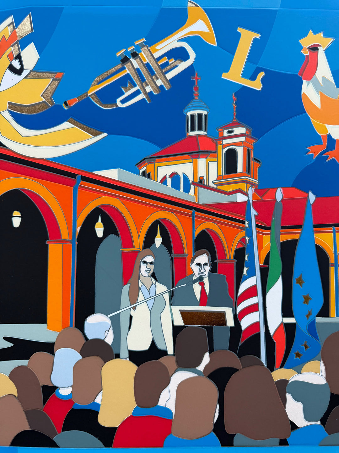 Armonie Civili | Ugo Nespolo - Arte Focus™