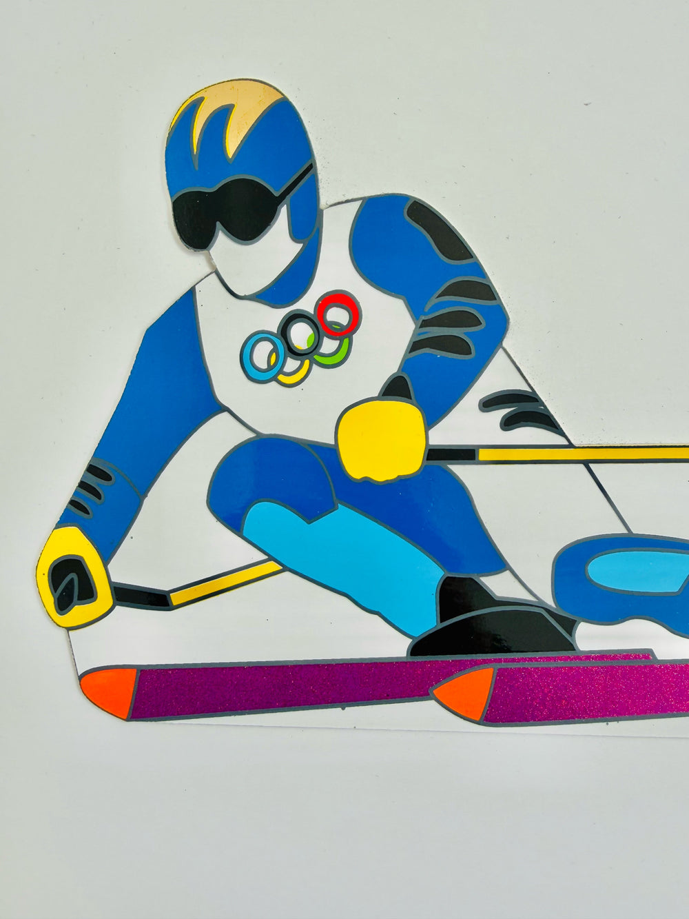 Velocity in White | Marco Lodola - Arte Focus™