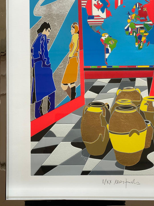 Opera incorniciata: Sguardi Contemporanei | Ugo Nespolo