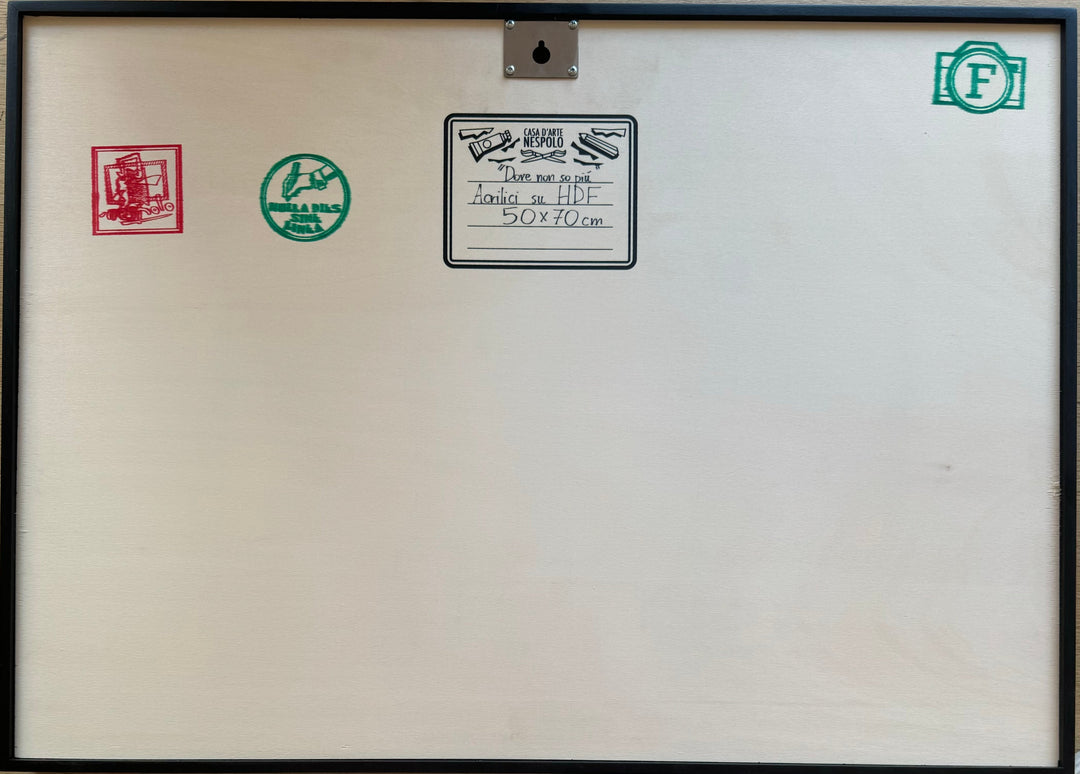 Dove non so più | Ugo Nespolo