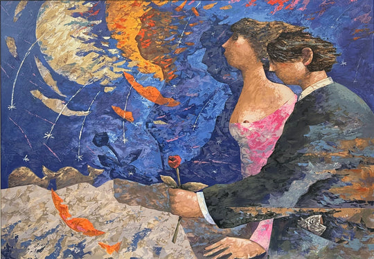 Opera incorniciata: Notte di San Lorenzo | Giampaolo Talani - Arte Focus™