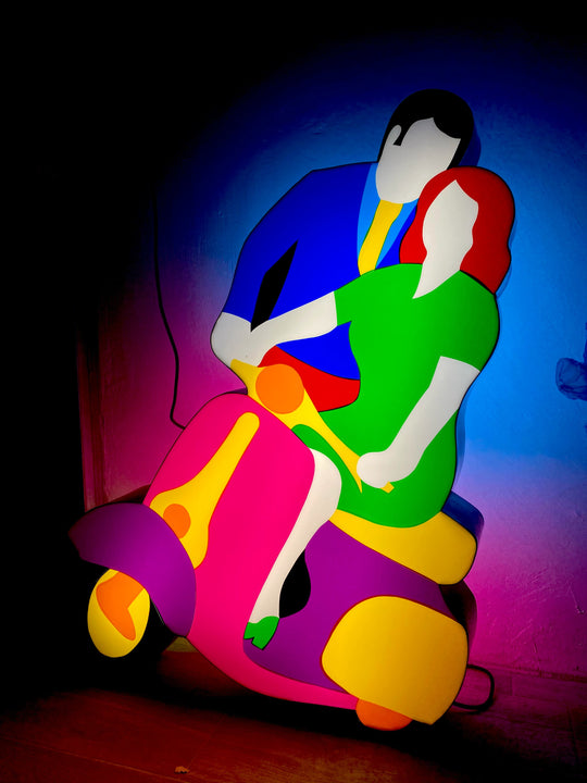 Midnight Ride | Marco Lodola - Arte Focus™