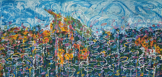 Particolare del giardino | Mario Schifano - Arte Focus™