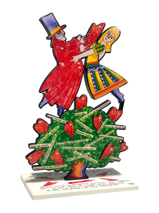 Sono salito sull'albero dei cuori | Francesco Musante - Arte Focus™
