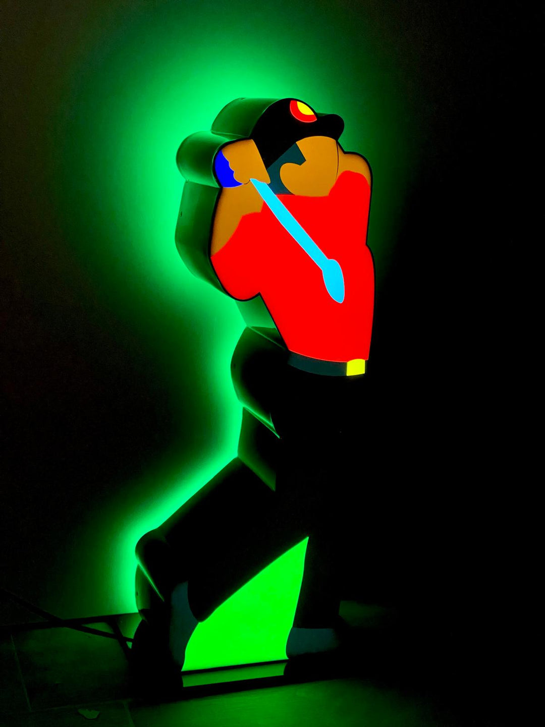 The Tiger's shot  | Marco Lodola - Arte Focus™