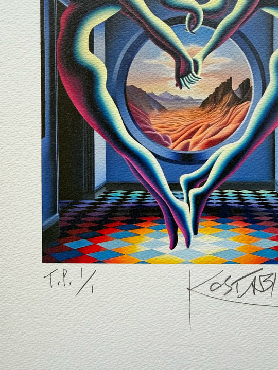 Solar Embrace | Mark Kostabi