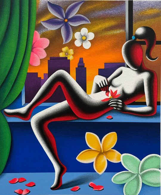 Opera incorniciata: Breezy  | Mark Kostabi