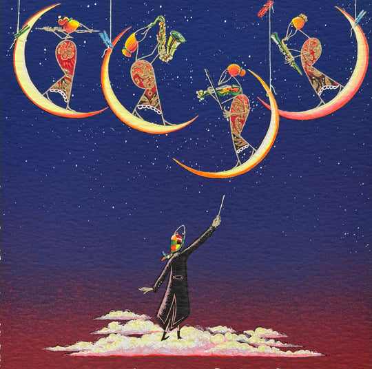 Concertino per quattro lune | Meloniski da Villacidro - Arte Focus™