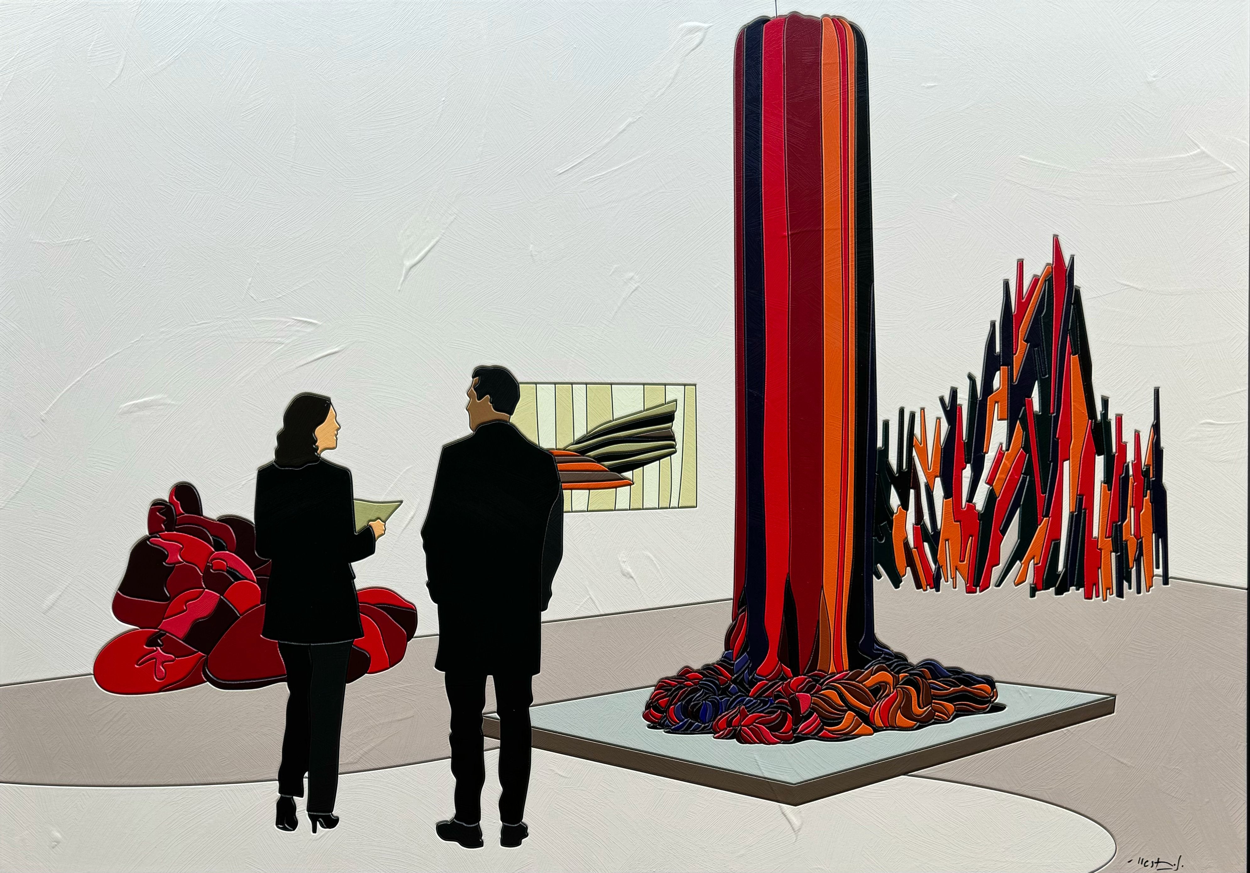 Chromatic Lands | Ugo Nespolo - Arte Focus™