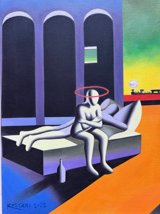 Echoes of an open dream | Mark Kostabi