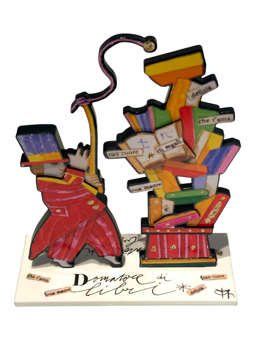Domatore di libri  | Francesco Musante - Arte Focus™