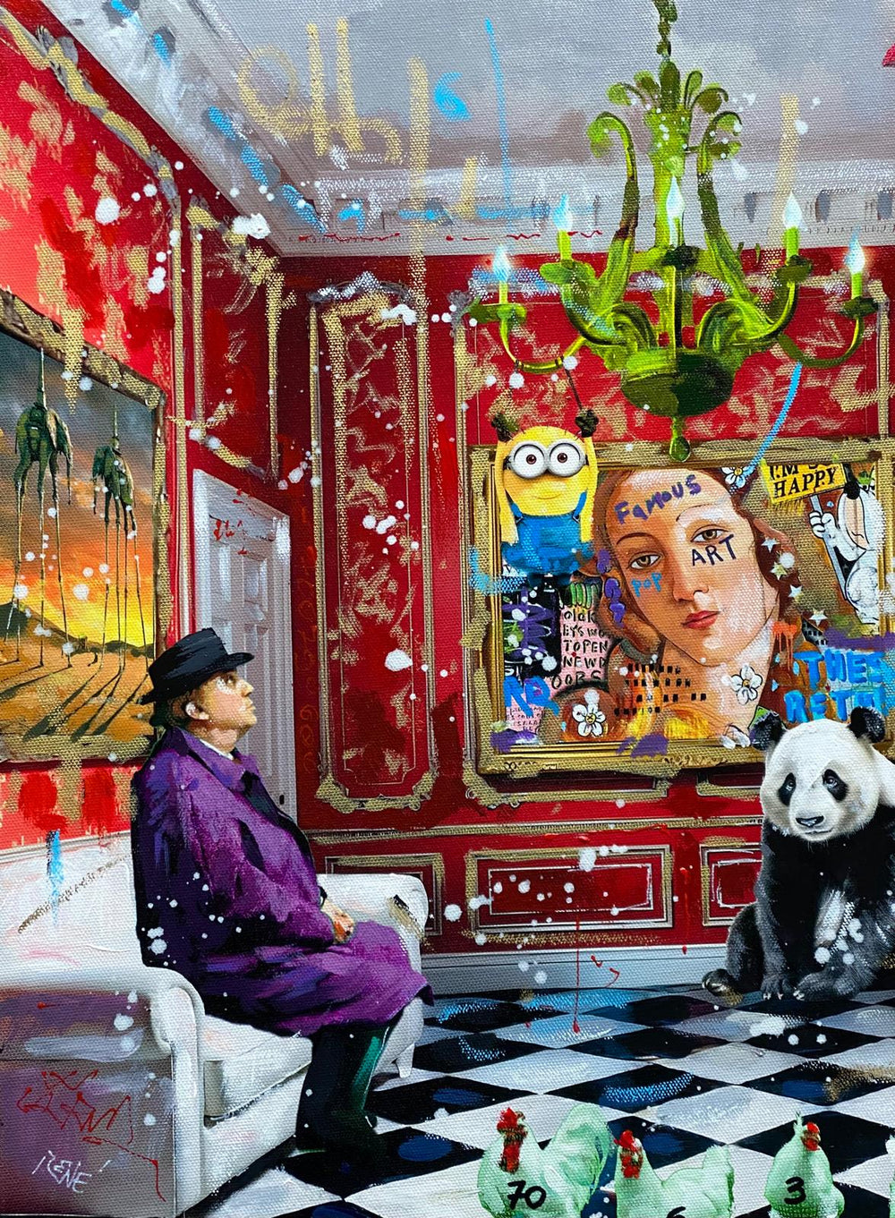 The Room Where Silence Watches Back (Opera unica) | Renè