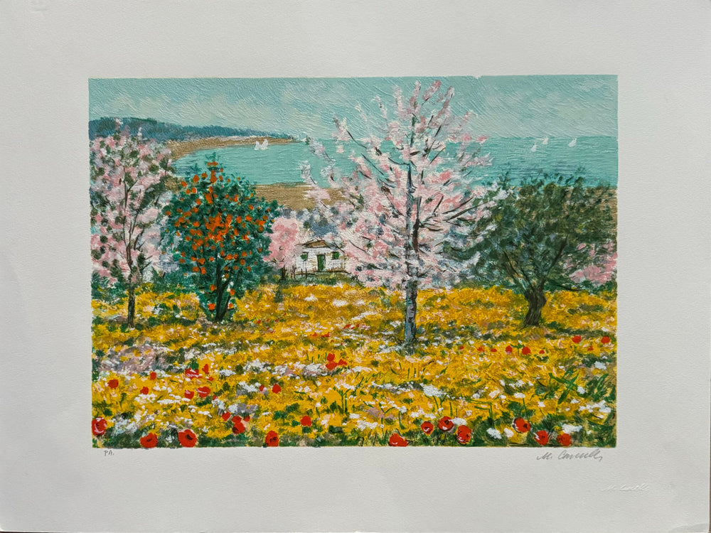 Alberi in fiore II | Michele Cascella