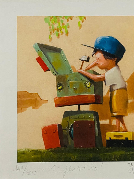 Opera in cornice: Ci penso io | Diego Santini