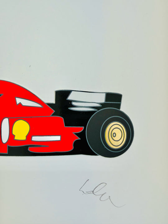 The Red of a Legend | Marco Lodola - Arte Focus™