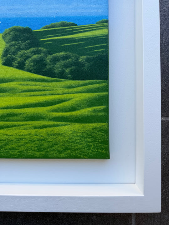Green and sea | Daniele Fissore - Arte Focus™