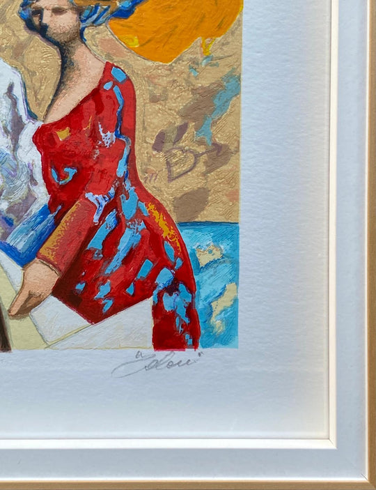 Opera incorniciata: Due ombre insieme  | Giampaolo Talani