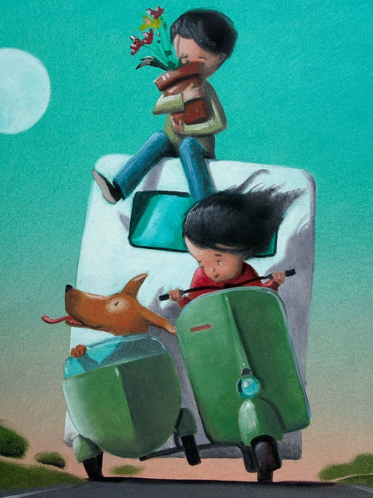 Viaggi liberi  | Diego Santini - Arte Focus™