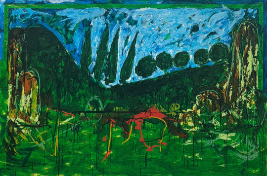 Paesaggio italiano II | Mario Schifano