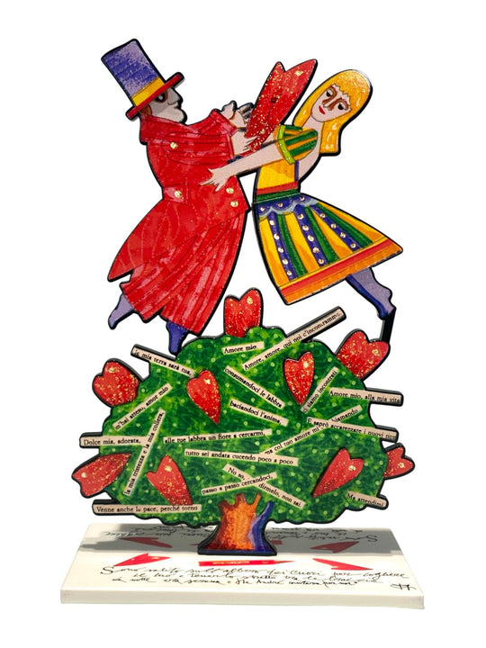 Sono salito sull'albero dei cuori | Francesco Musante - Arte Focus™