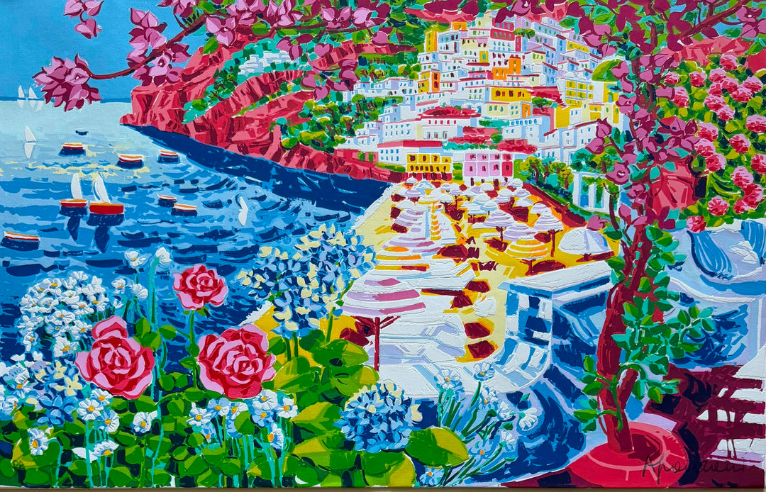 Bouganville Intorno a un pensiero di positano | Athos Faccincani