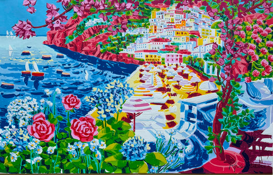 Bouganville Intorno a un pensiero di positano | Athos Faccincani